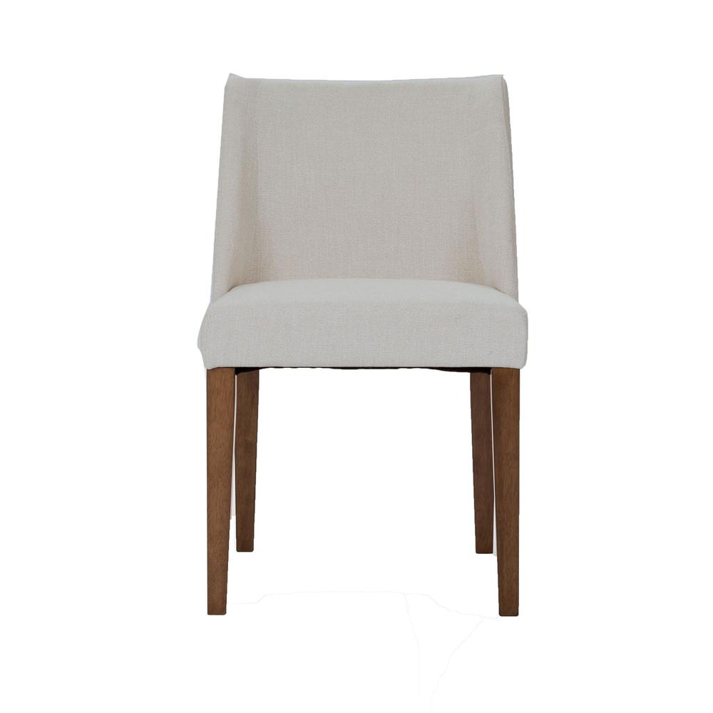 Space Savers Nido Chair - Light Tan (RTA) in Satin Walnut
