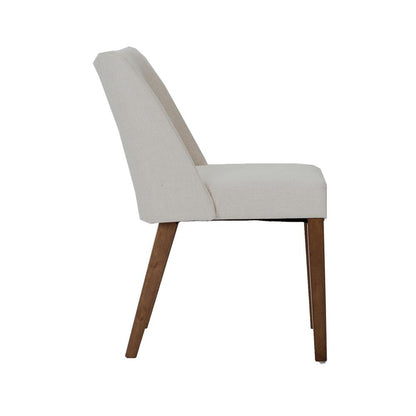 Space Savers Nido Chair - Light Tan (RTA) in Satin Walnut