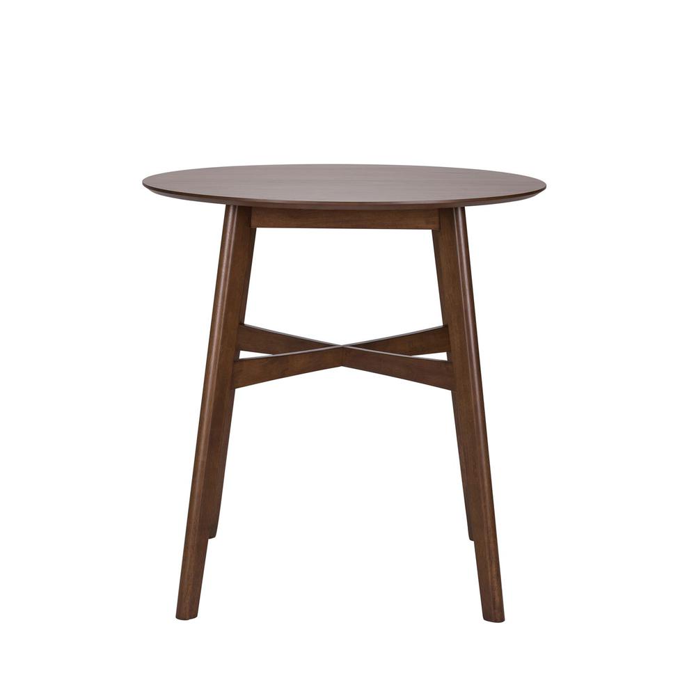 Space Savers Gathering Table in Satin Walnut