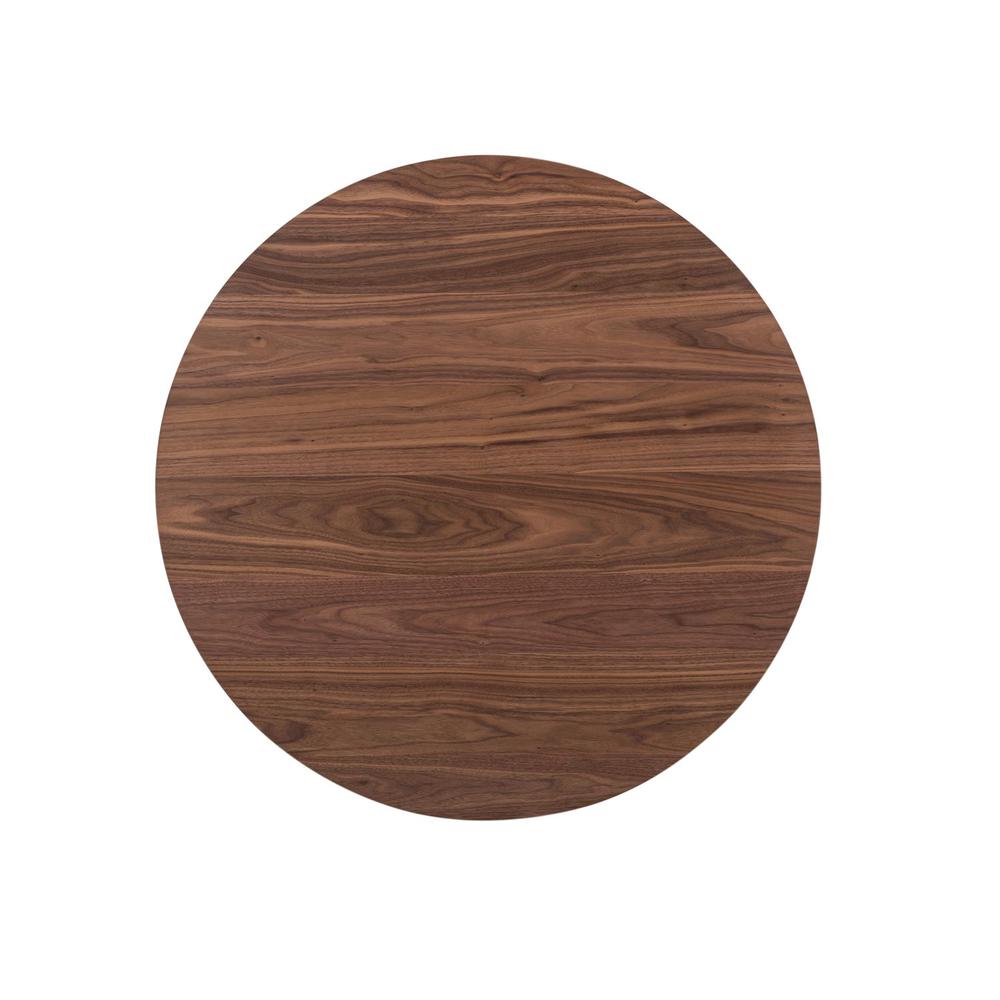 Space Savers Gathering Table in Satin Walnut