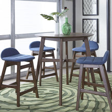 Space Savers Gathering Table in Satin Walnut