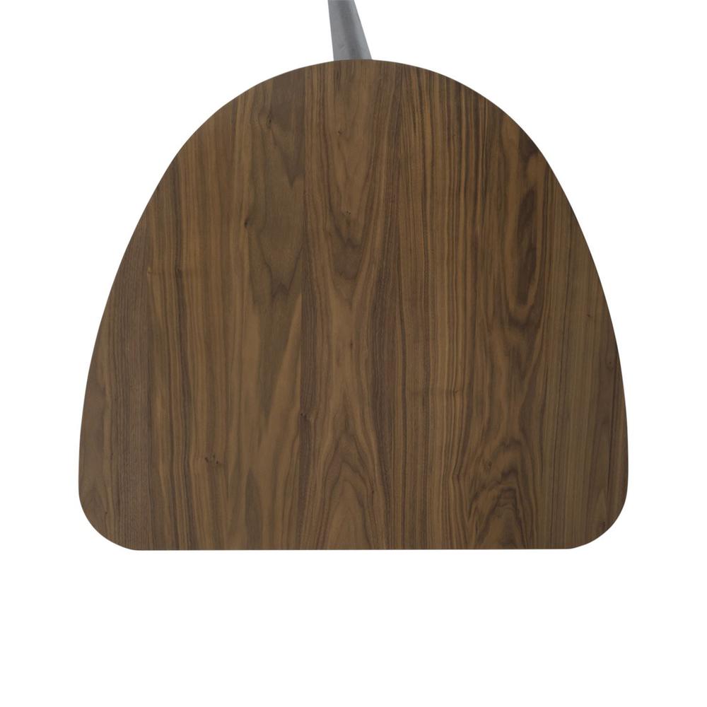 Space Savers Triangle Table in Satin Walnut