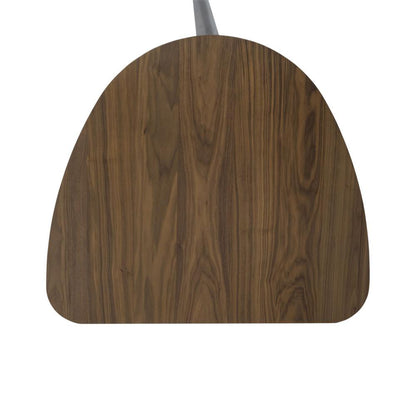 Space Savers Triangle Table in Satin Walnut