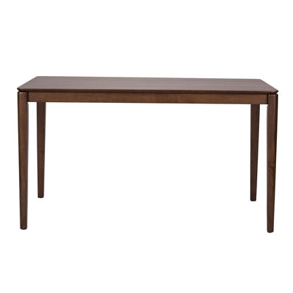 Space Savers Rectangular Leg Table in Satin Walnut