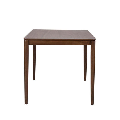 Space Savers Rectangular Leg Table in Satin Walnut