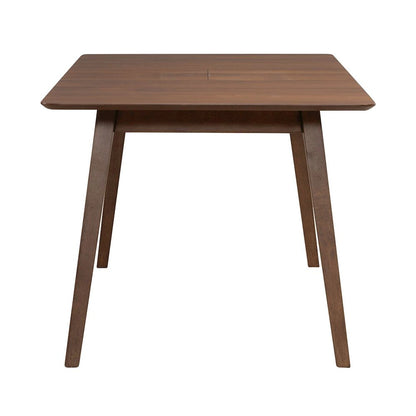 Space Savers Dining Rectangular Leg Table with 15" Butterfly Leaf - Satin Walnut