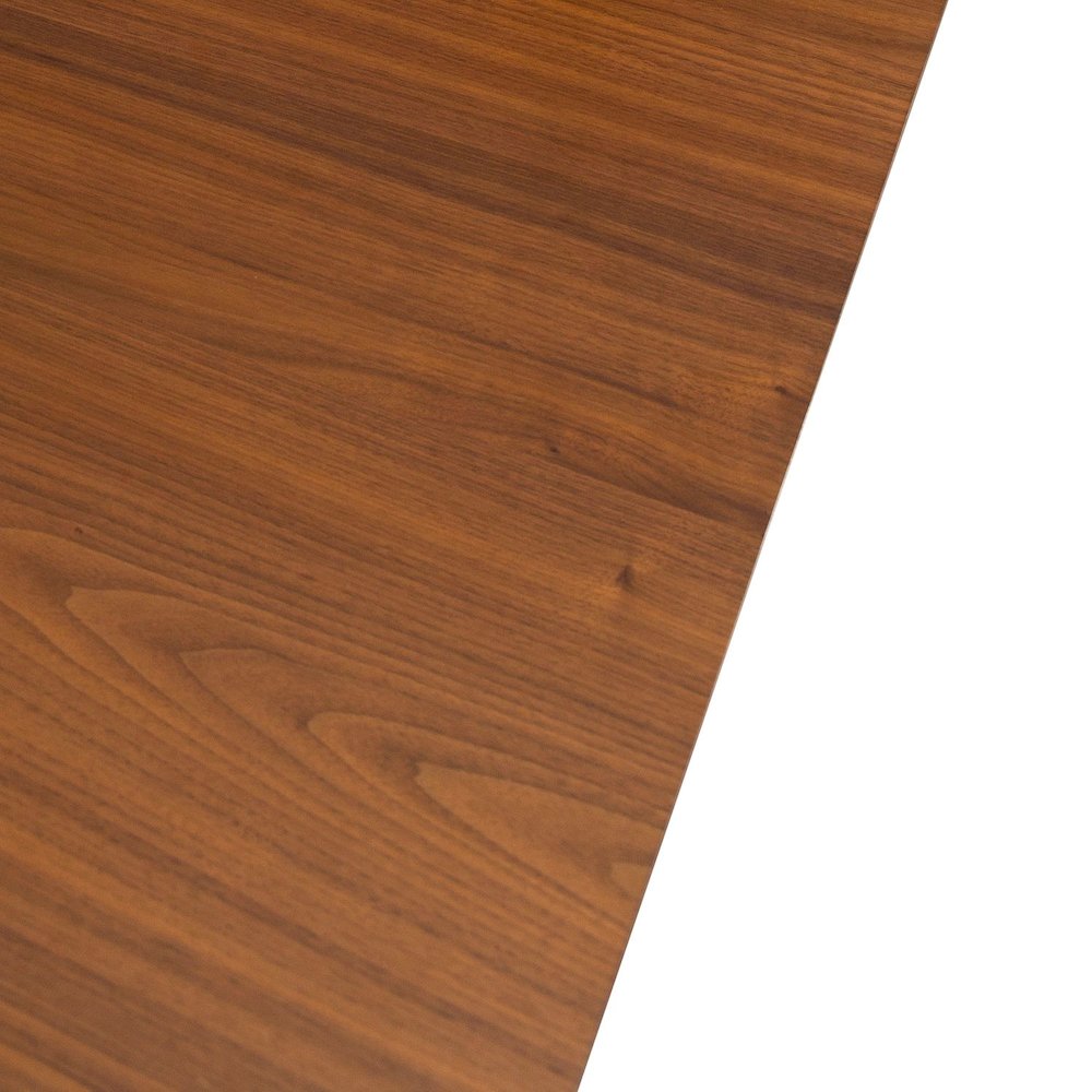 Space Savers Dining Rectangular Leg Table with 15" Butterfly Leaf - Satin Walnut