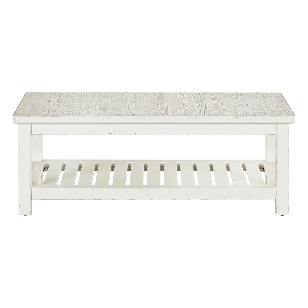 3 PcLiving Room Set Cocktail Table, 2 End Tables Farmhouse