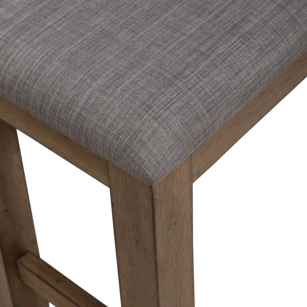Upholstered Dining Bench for Dining Room W60" x D15" x H20" - Sandstone Brown