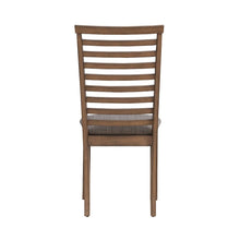 3 Pc Drop Leaf Table Dining Room Set with 2 Ladder Back Side Chairs - Sandstone