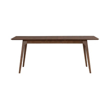 Space Savers 5 Piece Leg Table with 4 Side Chairs- Dining Room Set -Satin Walnut