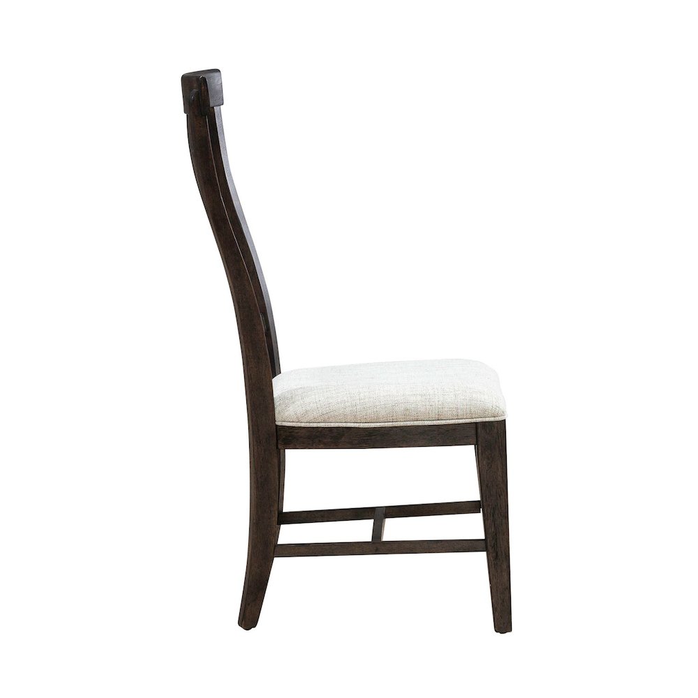 Grant Park Upholstered Slat Back Side Chair for Dining Room - Set of 2