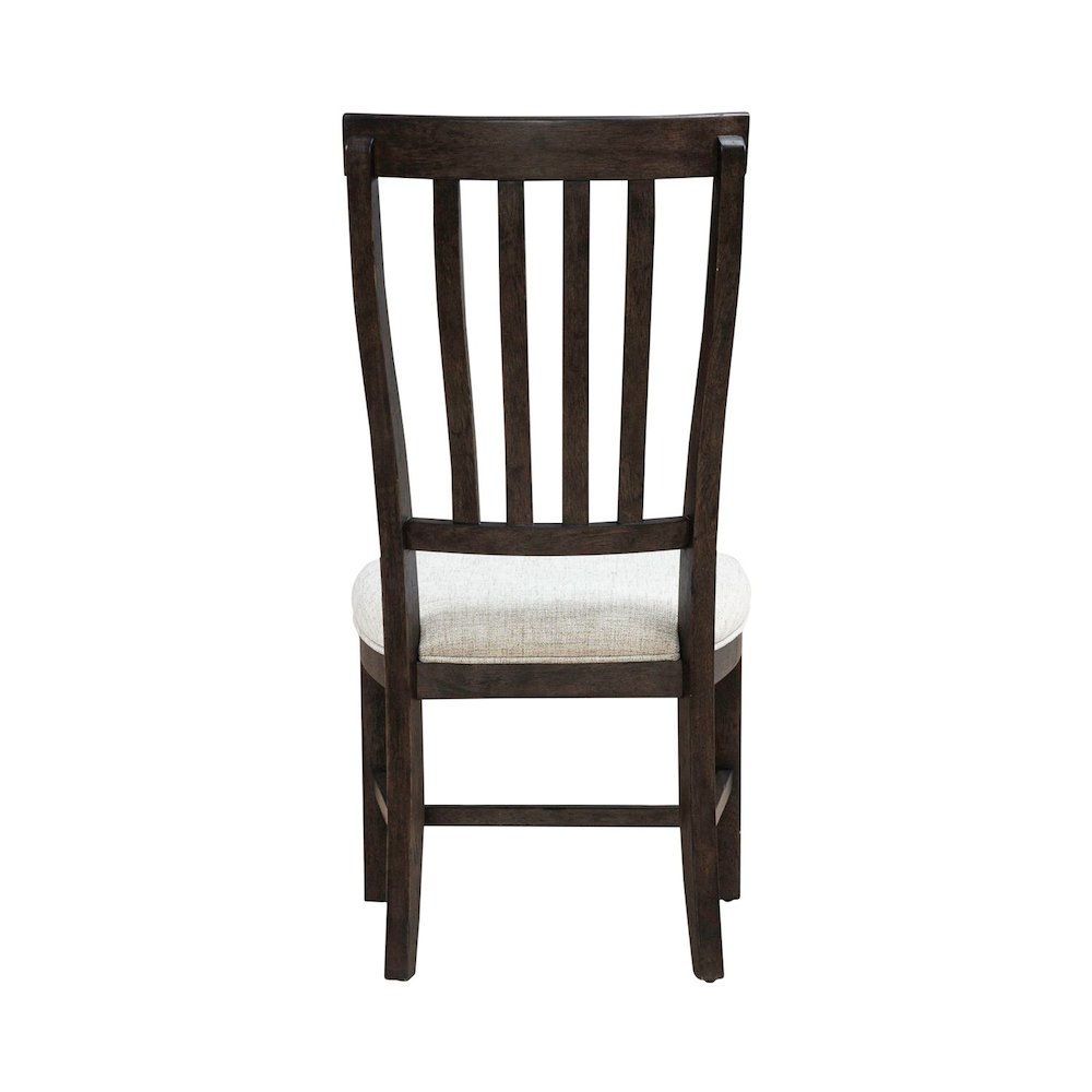 Grant Park Upholstered Slat Back Side Chair for Dining Room - Set of 2
