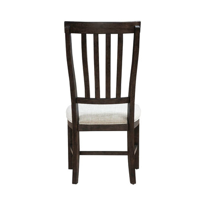 Grant Park Upholstered Slat Back Side Chair for Dining Room - Set of 2