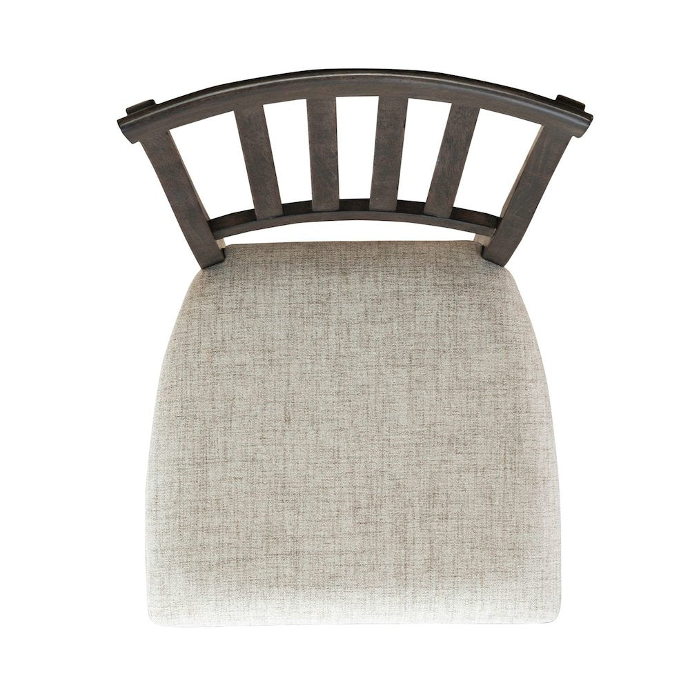 Grant Park Upholstered Slat Back Side Chair for Dining Room - Set of 2