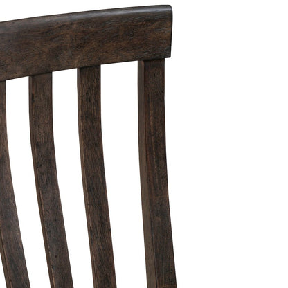 Grant Park Upholstered Slat Back Side Chair for Dining Room - Set of 2