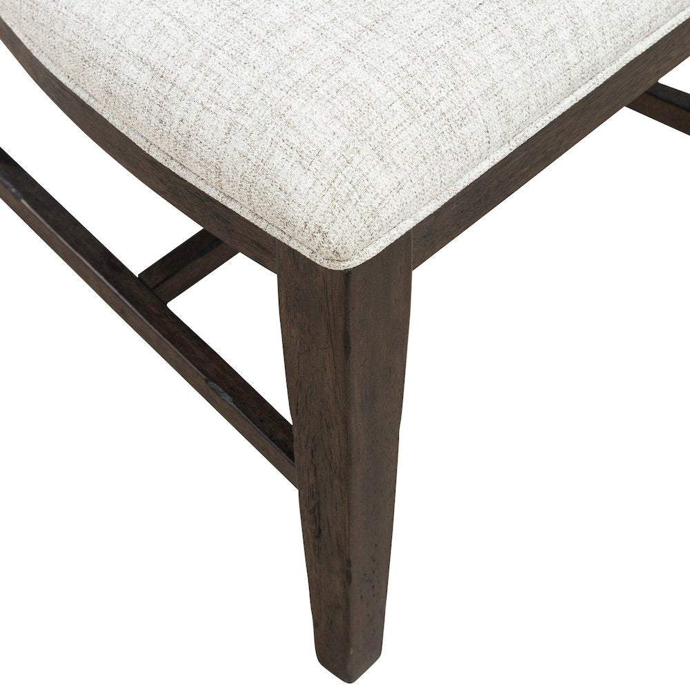 Grant Park Upholstered Slat Back Side Chair for Dining Room - Set of 2