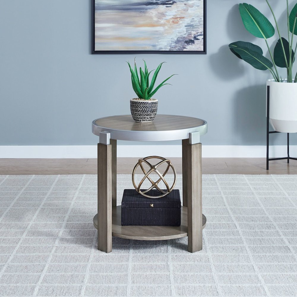 Sutton 3 Piece Set for Living Room - Cocktail Table, 2 End Tables -Bleached Sand