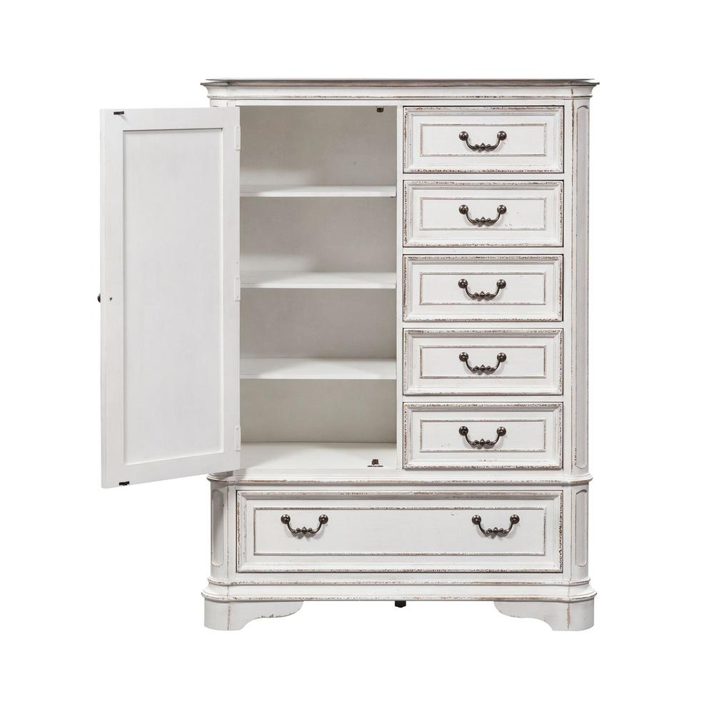 Magnolia Manor Master Chest in Antique White