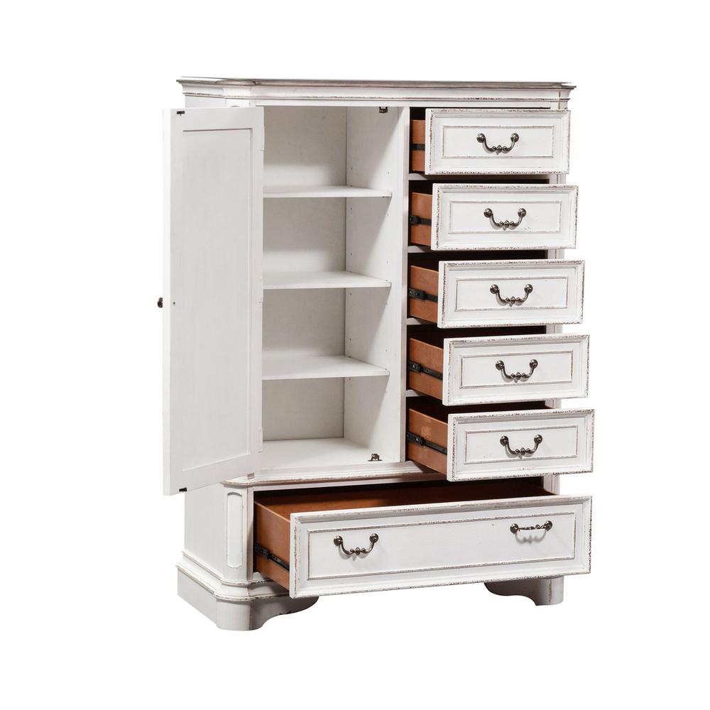 Magnolia Manor Master Chest in Antique White