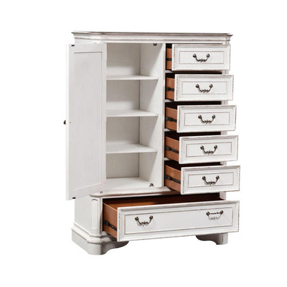 Magnolia Manor Master Chest in Antique White