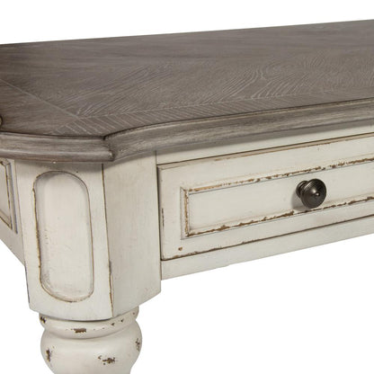 Magnolia Manor Writing Desk in Antique White