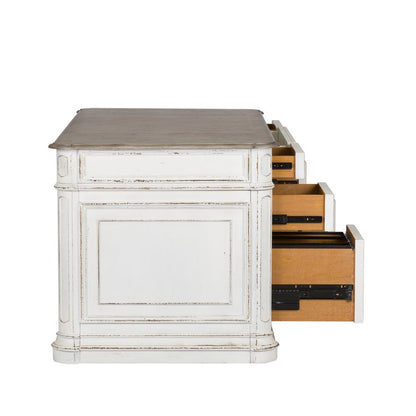Magnolia Manor Desk in Antique White