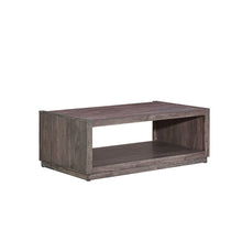 Modern Edge 3 Piece Living Room Set Cocktail Table, 2 End Tables  - Caffe Brown