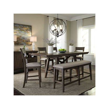 Brown Dining Table Set for 6 – Stylish Dining Room Table and Chairs