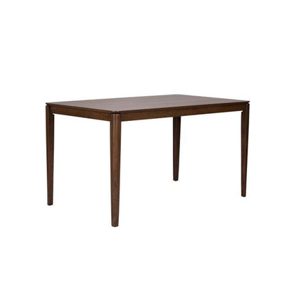 Brown Small Dining Table Set for 4 – 5 Piece Kitchen and Dining Room Set