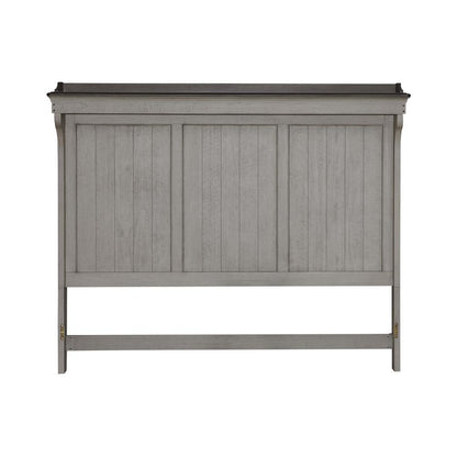 King Mantle Headboard Farmhouse White