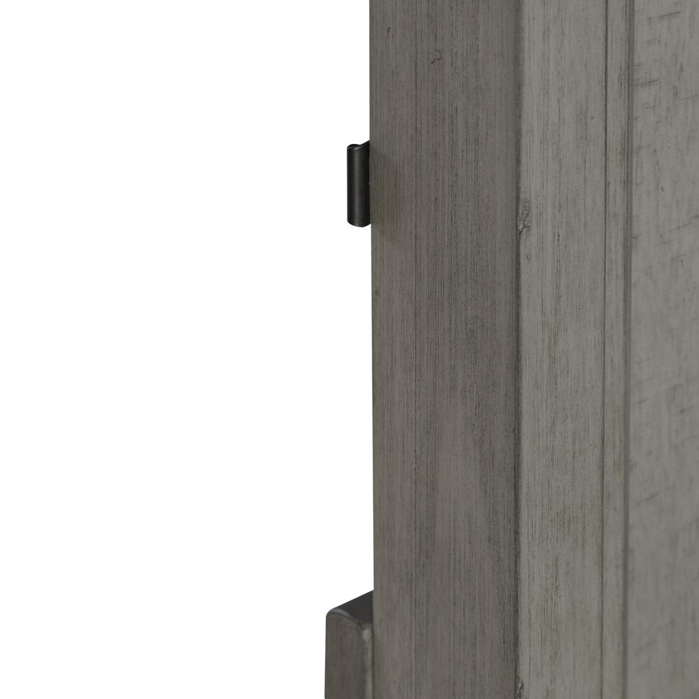 King Mantle Headboard Farmhouse White