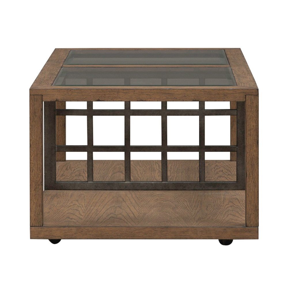 Bayhill Trellis 3 Piece Set for Living Room - Cocktail Table, 2 End Tables