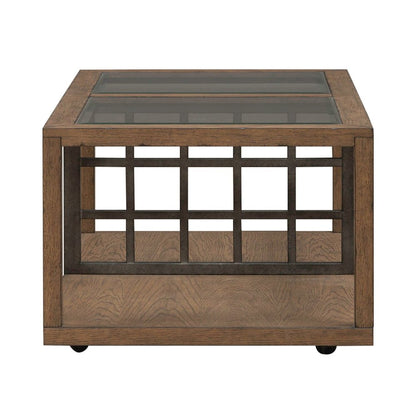 Bayhill Trellis 3 Piece Set for Living Room - Cocktail Table, 2 End Tables
