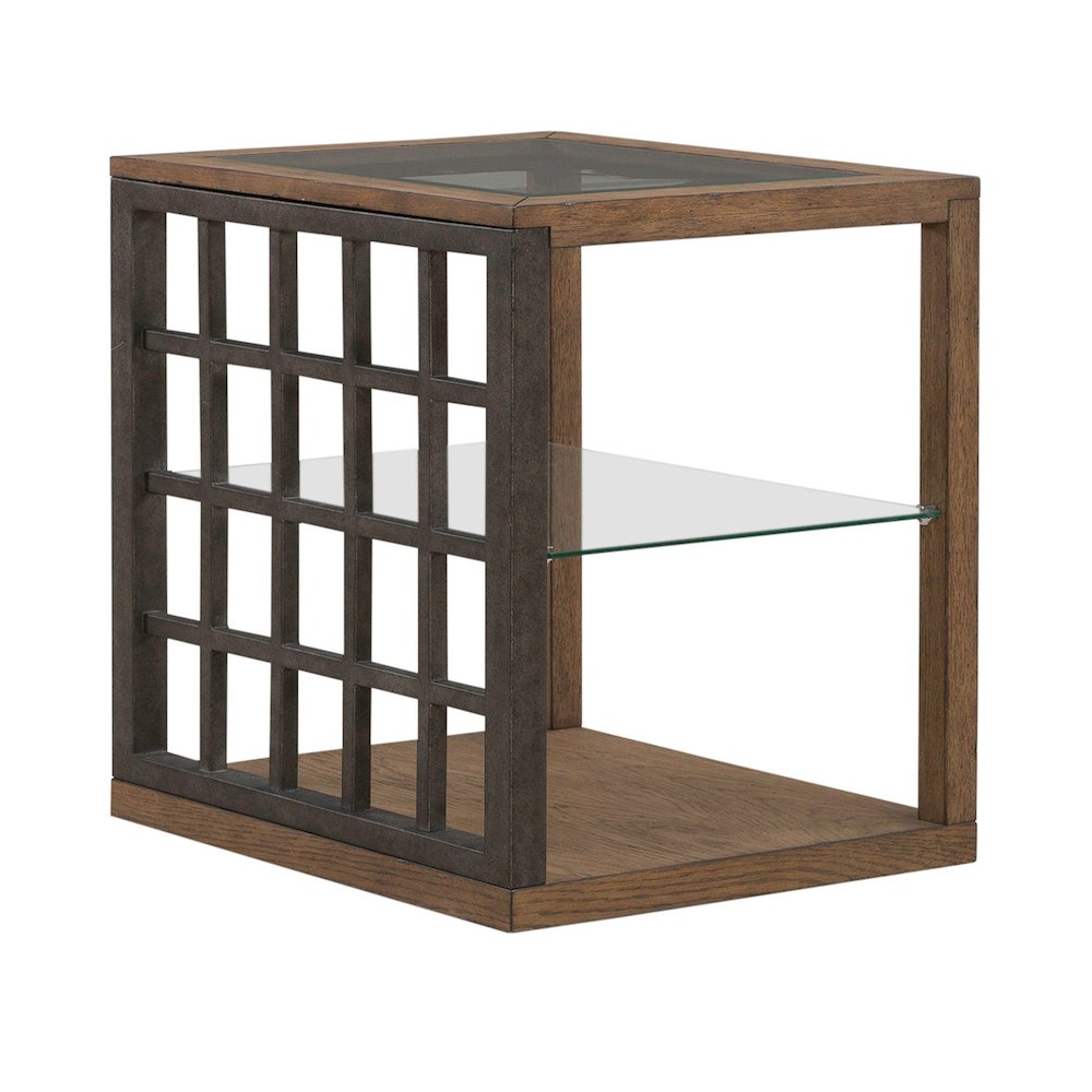 Bayhill Trellis 3 Piece Set for Living Room - Cocktail Table, 2 End Tables