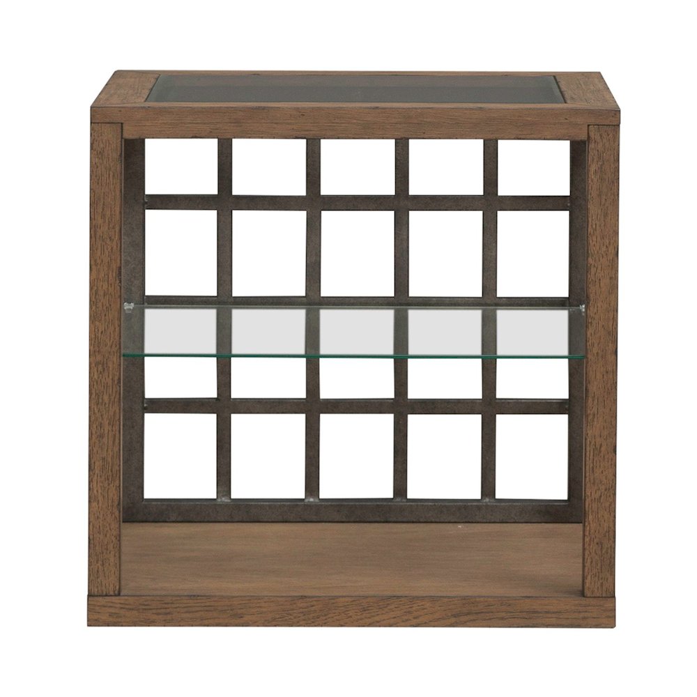 Bayhill Trellis 3 Piece Set for Living Room - Cocktail Table, 2 End Tables