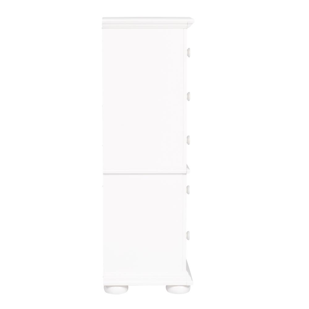 Summer House I 5 Drawer Chest in Oyster White