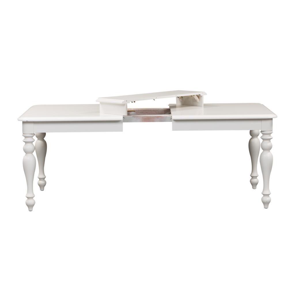Summer House Rectangular Leg Table in Oyster White