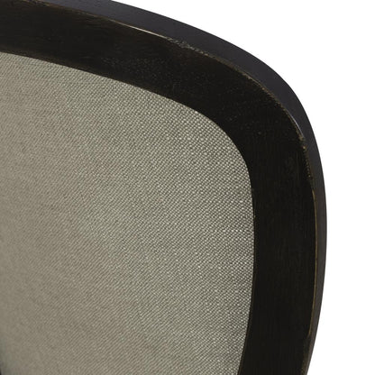Uph Tufted Back Side Chair - Black - Set of 2 Traditional Multi