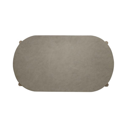 Affinity Opt 3 Piece Set - Oval Cocktail Table, 2 End Tables - Dusty Taupe Faux