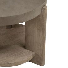 Affinity 3 Piece Set - Round Cocktail Table, 2 End Tables - Dusty Taupe Faux