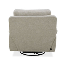 Recliner Armchair with Power Recline, Charging Ports - Nathan Ginger Fabric