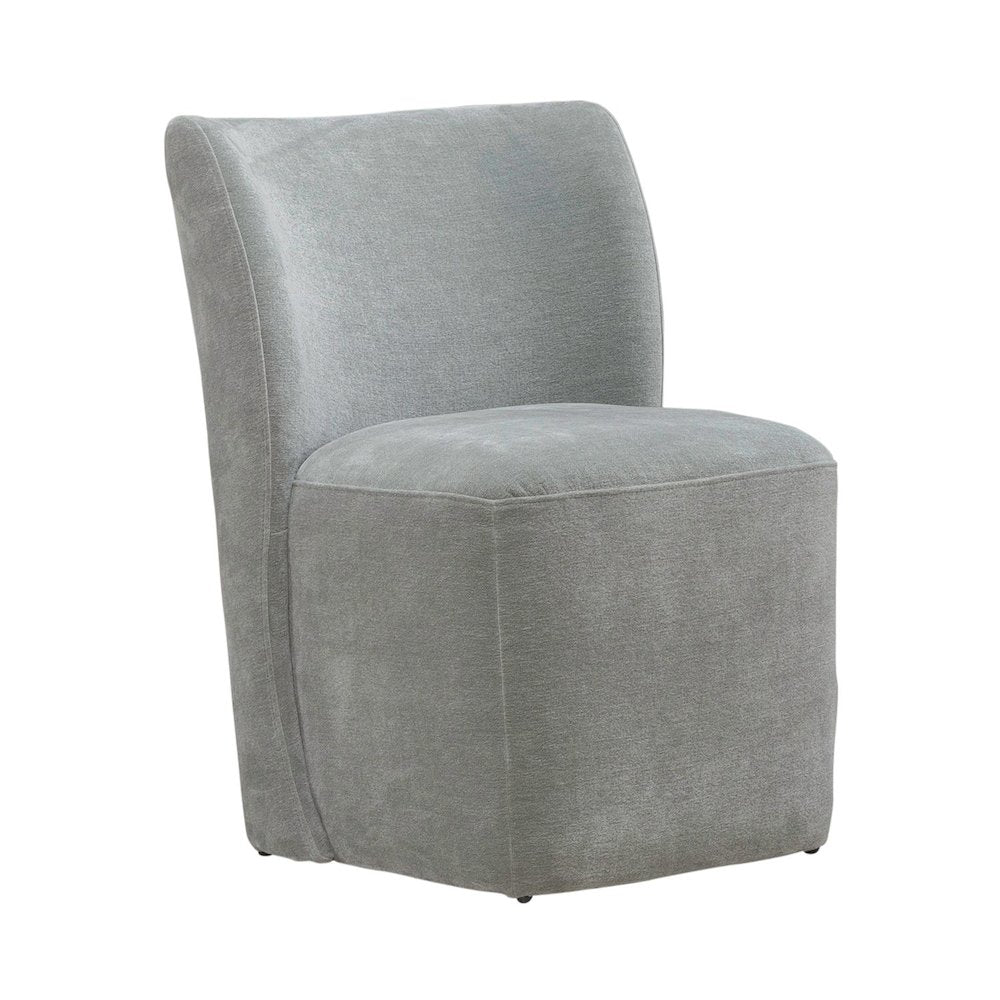 Accent Dining Chairs with Castors -Sapphire Upholstry - Set of Four