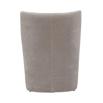Accent Dining Chairs with Castors - Truffle Upholstry - Set of Four