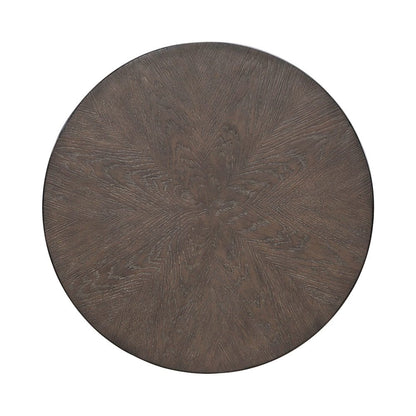 3 Piece Set - Cocktail Table, 2 Round End Tables - Satin Espresso