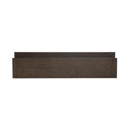 Console Bar Table with Charging Station - Satin Espresso