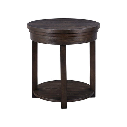 3 Pc Living Room Set Lift Top Cocktail Table, 2 Round End Tables