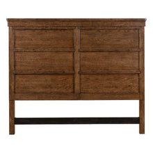 Carolina Park King Panel Headboard for Bed Frame Transitional - Amber Brown