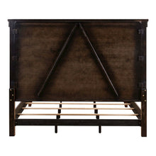 Carolina Park Queen Panel Bed Transitional  - Amber Brown