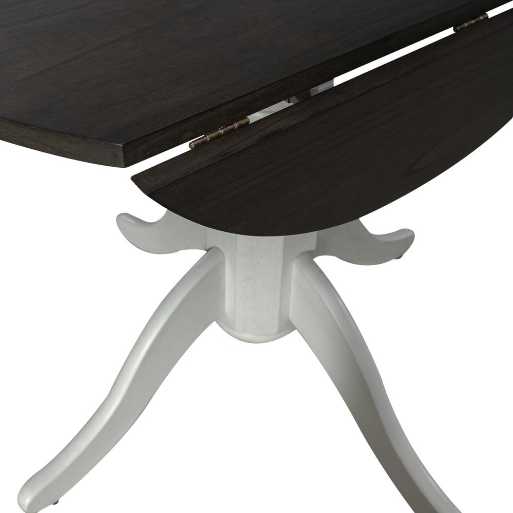 Brook Bay Opt 3 Piece Drop Leaf Table Set in White